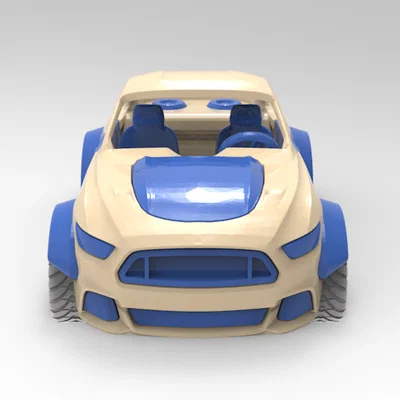 Car V3 – Mô hình xe (136,5 x 80,5 x 62 mm)