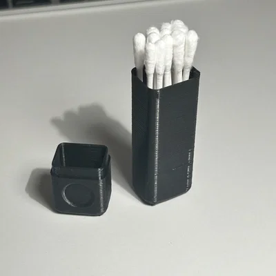 Hộp đựng tăm bông du lịch (QTip Travel Case) - Thiết kế 3D gọn nhẹ