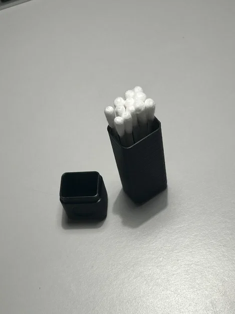 Hộp đựng tăm bông du lịch (QTip Travel Case) - Thiết kế 3D gọn nhẹ - Image 5