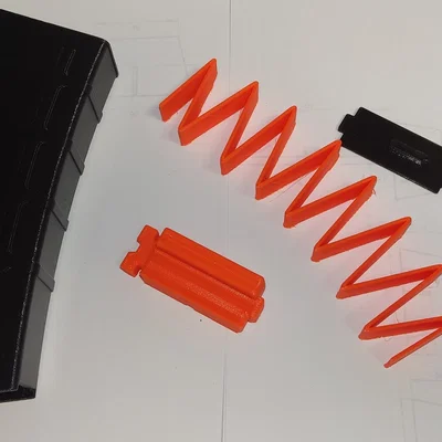 Hộp đựng pin AA (AA Battery Magazine) in 3D cực gọn gàng