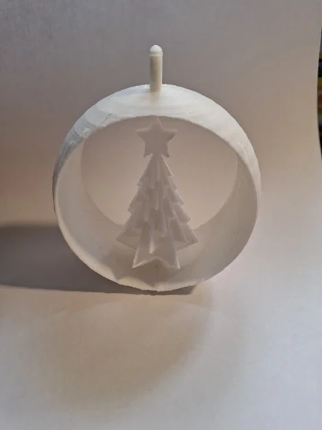 Quả cầu treo trang trí cây thông Noel in 3D đẹp mắt - Image 1