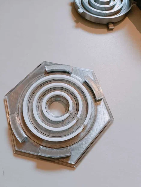 Hộp Giải Đố Khóa Mã Vòng Đồng Tâm Phong Cách Viking - Image 11