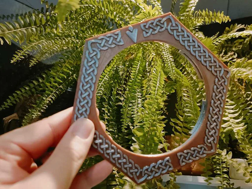 Hộp Giải Đố Khóa Mã Vòng Đồng Tâm Phong Cách Viking - Image 15