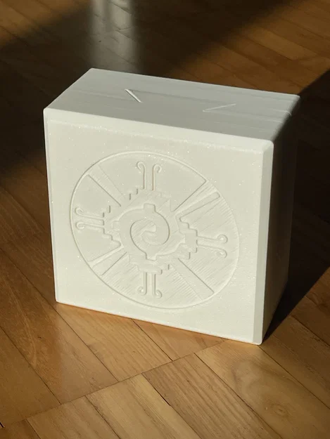 Hộp giải đố mộng đuôi én phong cách Maya với ngăn bí mật - Image 4