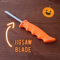 Tay Cầm Cưa Khắc Bí Ngô (Pumpkin Carving Saw Handle) - Thumbnail 1
