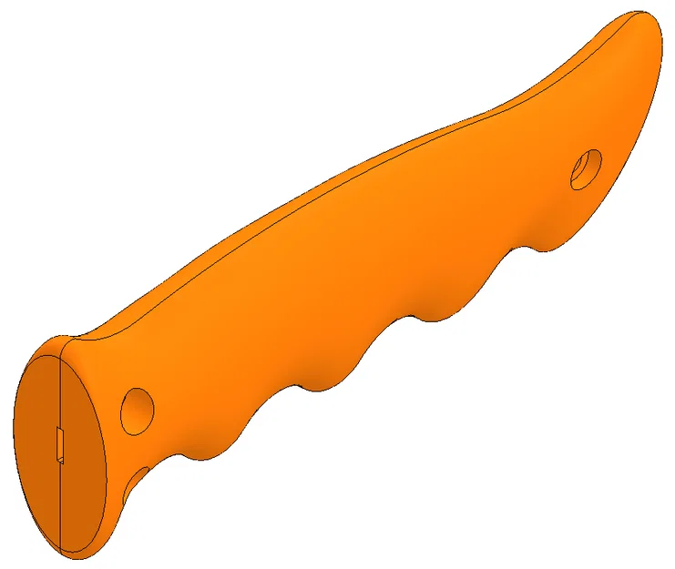 Tay Cầm Cưa Khắc Bí Ngô (Pumpkin Carving Saw Handle) - Image 2