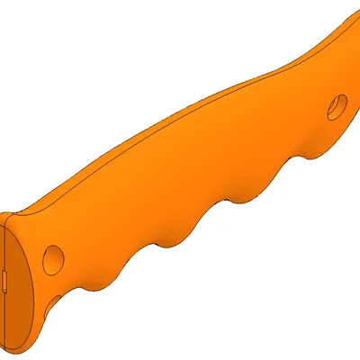 Tay Cầm Cưa Khắc Bí Ngô (Pumpkin Carving Saw Handle)