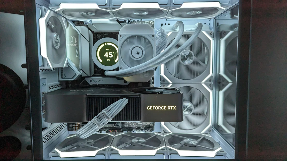 Ốp tản RAM / RAM Cooling Shroud / RAM Cooler (dùng quạt 80mm) - Image 6