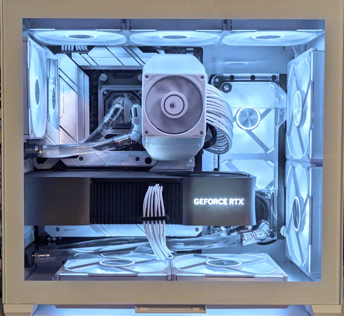 Ốp tản RAM / RAM Cooling Shroud / RAM Cooler (dùng quạt 80mm) - Image 7