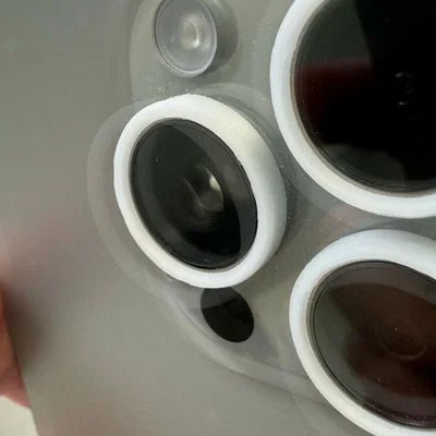 Cản bảo vệ camera tối giản cho iPhone 15/16 Pro/Pro Max