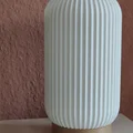 Đèn bàn đầu giường gân hiện đại (Modern Ribbed Night Stand Lamp) - Thumbnail 1