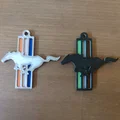 Móc khóa Ford Mustang (FORD MUSTANG KEYCHAIN) - Thumbnail 1