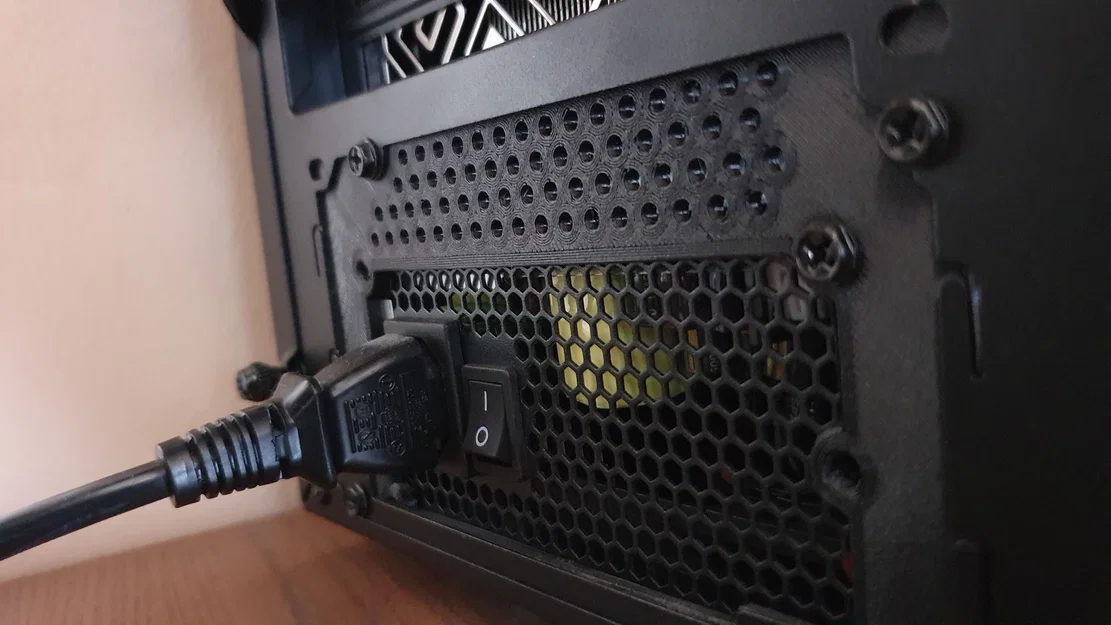 Ngàm chuyển đổi nguồn SFX sang ATX (Hỗ trợ lỗ thông gió và lưới tổ ong) - Image 1