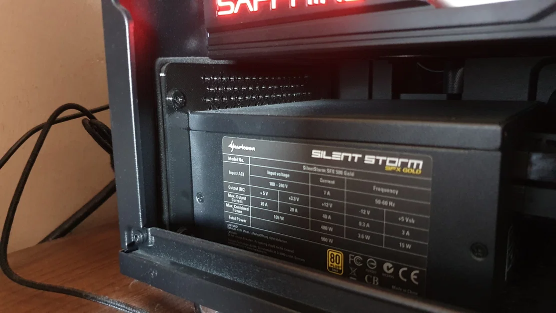 Ngàm chuyển đổi nguồn SFX sang ATX (Hỗ trợ lỗ thông gió và lưới tổ ong) - Image 2