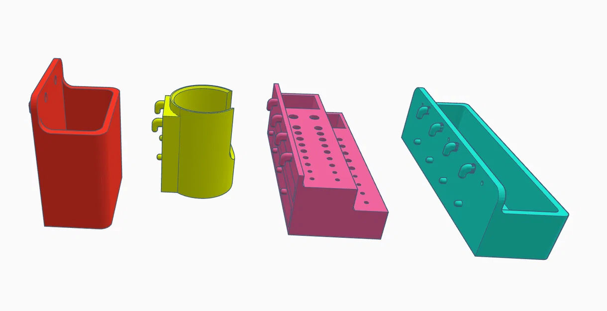 Bộ phụ kiện IKEA SKADIS in 3D: Giải pháp sắp xếp đồ dùng thông minh - Image 1