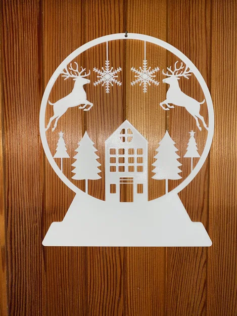 Vật trang trí treo tường Giáng sinh 3D tinh tế và dễ thương - Image 1