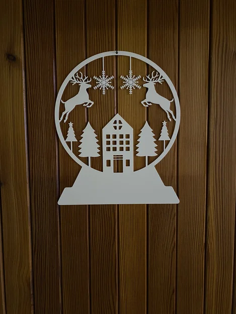 Vật trang trí treo tường Giáng sinh 3D tinh tế và dễ thương - Image 2
