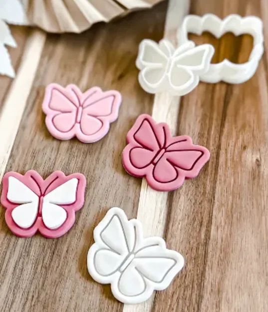 Bộ Khuôn Cắt và Dập Hình Bướm Mini Xinh Xắn Cho Đồ Thủ Công - Image 1