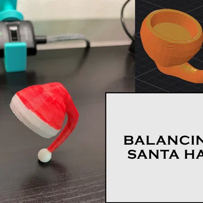 Mũ Ông Già Noel Tự Cân Bằng
