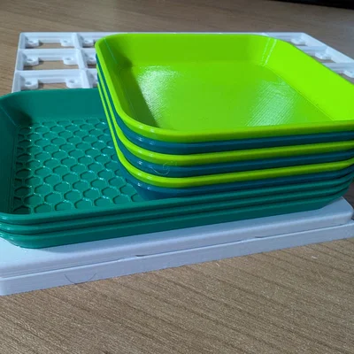 Khay Xếp Chồng Có Đế Gridfinity (5 Kích Thước)