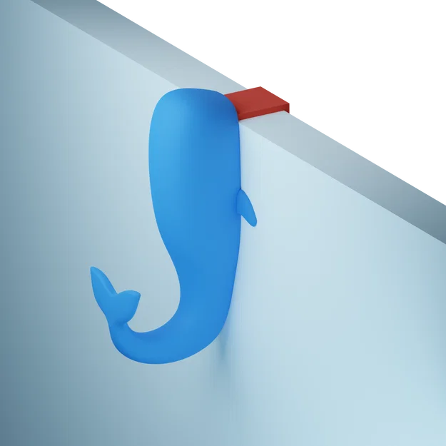 Móc Treo Cửa Hình Cá Voi (hệ hooksystem thay đổi linh hoạt) - Image 1