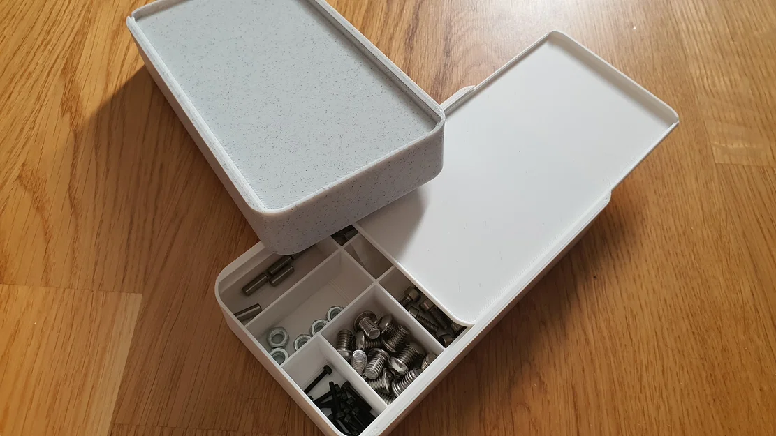 Another Screw Organiser – Hộp sắp xếp ốc vít nắp trượt - Image 1