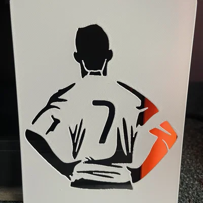 Cristiano Ronaldo - Khuôn Stencil Template để vẽ và sơn