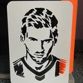 Lionel Messi - Template Stencil để vẽ và sơn - Thumbnail 1