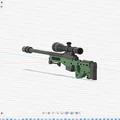 Mô hình súng bắn tỉa AWP CS2 in 3D - Tùy chỉnh kích thước - Thumbnail 1