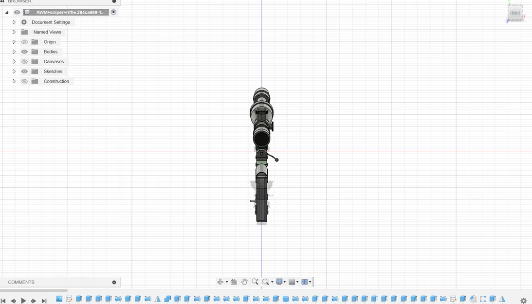 Mô hình súng bắn tỉa AWP CS2 in 3D - Tùy chỉnh kích thước - Image 2