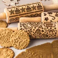 Cây cán bột Gingerbread (Gingerbread rolling pin) - Thumbnail 5
