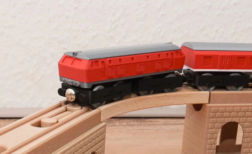 Brio compatible - BR218 - Holzeisenbahn (tương thích tàu gỗ Brio/IKEA/Lidl) - Image 1