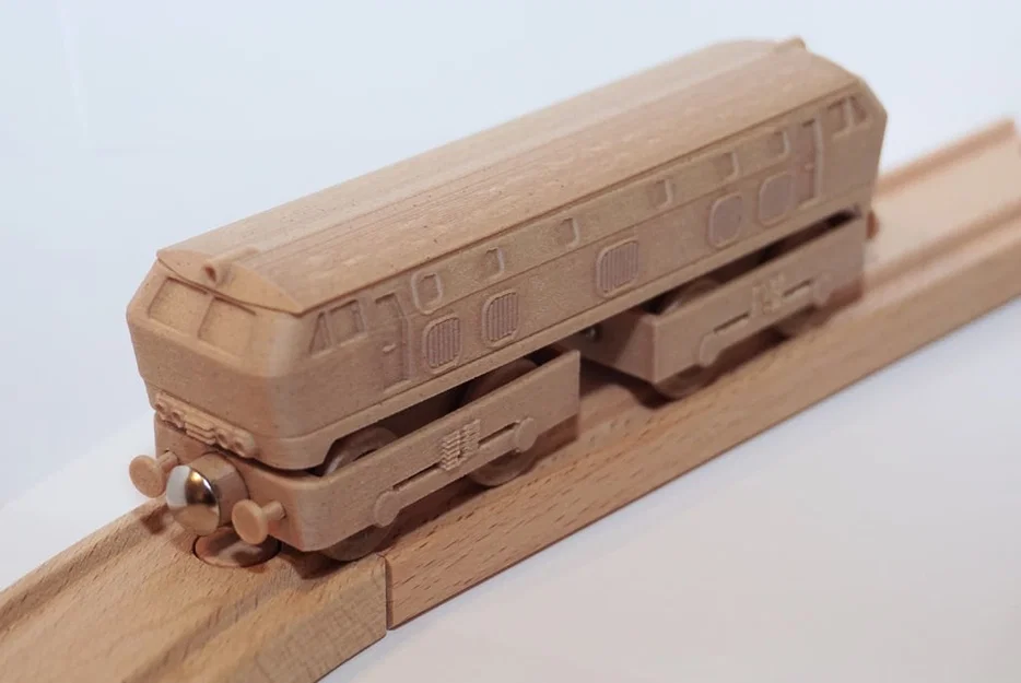 Brio compatible - BR218 - Holzeisenbahn (tương thích tàu gỗ Brio/IKEA/Lidl) - Image 2