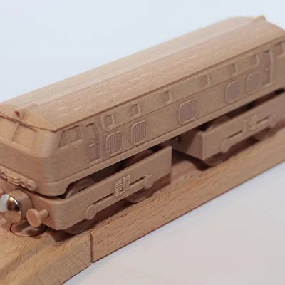 Brio compatible - BR218 - Holzeisenbahn (tương thích tàu gỗ Brio/IKEA/Lidl)