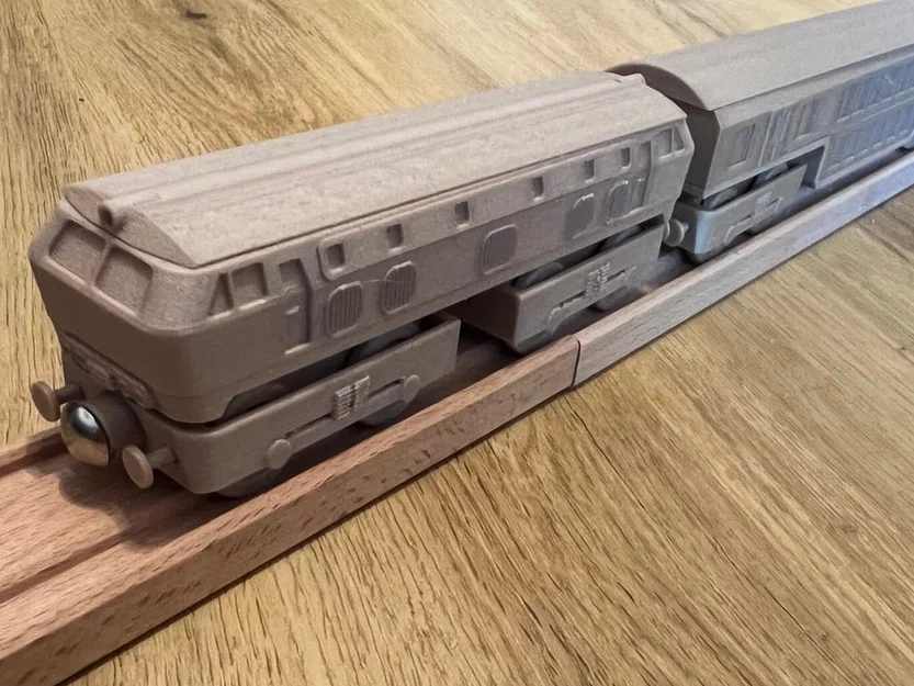 Brio compatible - BR218 - Holzeisenbahn (tương thích tàu gỗ Brio/IKEA/Lidl) - Image 3