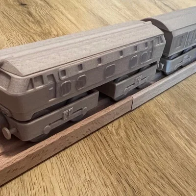 Brio compatible - BR218 - Holzeisenbahn (tương thích tàu gỗ Brio/IKEA/Lidl)