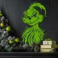 Trang trí treo tường Grinch - Mẫu in 3D Giáng sinh độc đáo - Thumbnail 1
