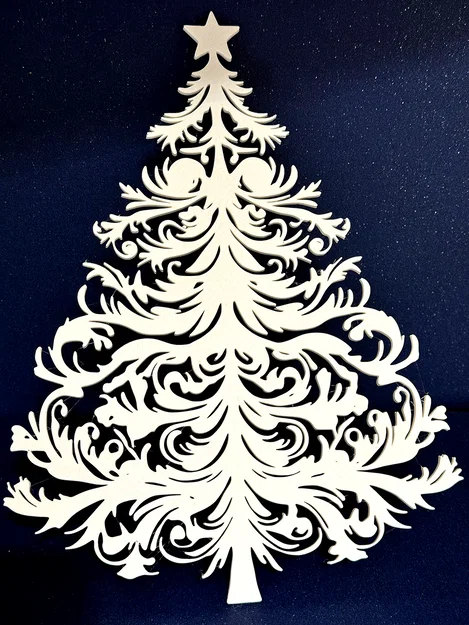 Mẫu cây thông Noel treo tường trang trí nhà cửa đẹp mắt - Image 2