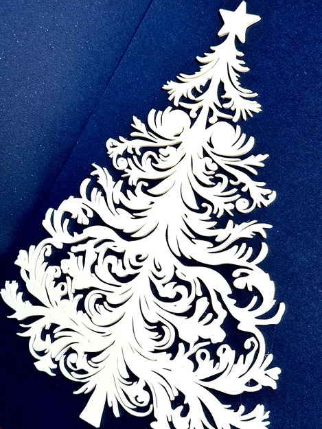 Mẫu cây thông Noel treo tường trang trí nhà cửa đẹp mắt - Image 3