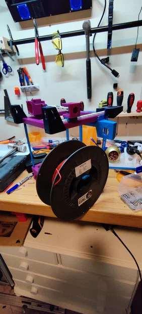 ROOK [MK1] [2020] [LEGACY] Gắn spool bên hông & Extruder - Image 1