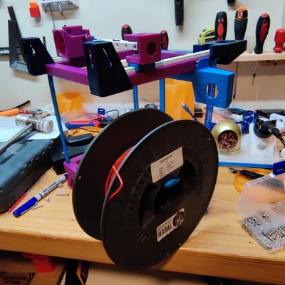ROOK [MK1] [2020] [LEGACY] Gắn spool bên hông & Extruder