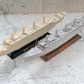 RMS Titanic 1:1000 – Mô hình tàu lịch sử dễ in kèm stand - Thumbnail 5