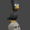 Mô hình 3D Bart The Raven - Độc đáo cho người hâm mộ The Simpsons - Thumbnail 2