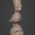 Mô hình 3D Bart The Raven - Độc đáo cho người hâm mộ The Simpsons - Thumbnail 4
