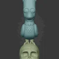 Mô hình 3D Bart The Raven - Độc đáo cho người hâm mộ The Simpsons - Thumbnail 5