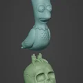 Mô hình 3D Bart The Raven - Độc đáo cho người hâm mộ The Simpsons - Thumbnail 6