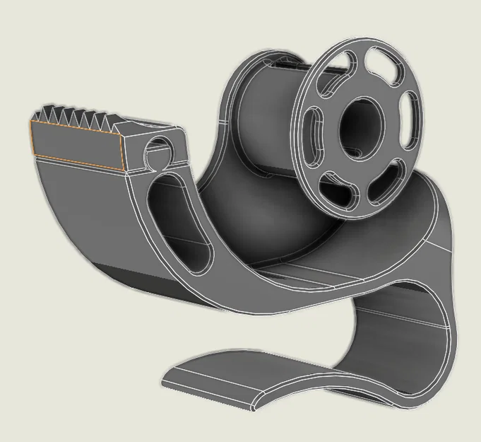 Tesa dispenser kẹp bàn (Tesa Abroller/Roller/Klebeband Abroller/Strip Roller) - Image 1