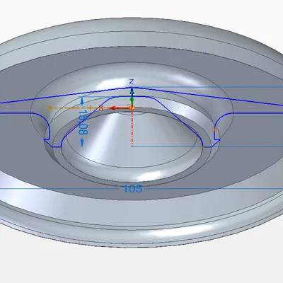 Nắp chụp Strut Nissan Leaf (Nissan Leaf Strut Cap)