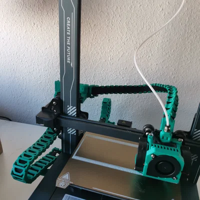 Neptune 4/Pro Cable Chain Full Set - Bộ cable chain đầy đủ