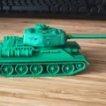 Xe tăng T34-85 (USSR) – tỉ lệ 1:100, 2 parts - Thumbnail 3